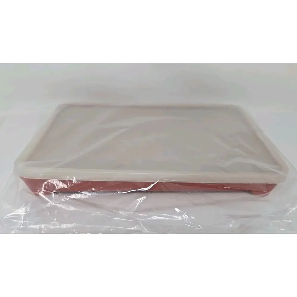 Tupperware 1292-1 Bacon Hot‎ Dog Cold Cut Lunch Meat Keeper Food Storage Vintage